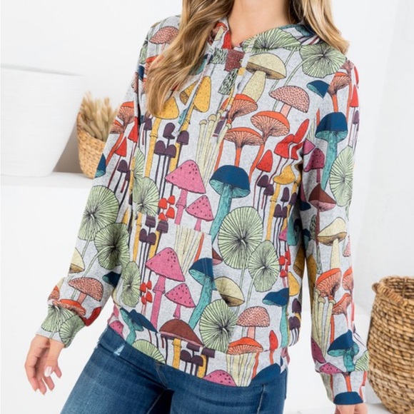 Mushroom Hoodie - Picture 4 of 7